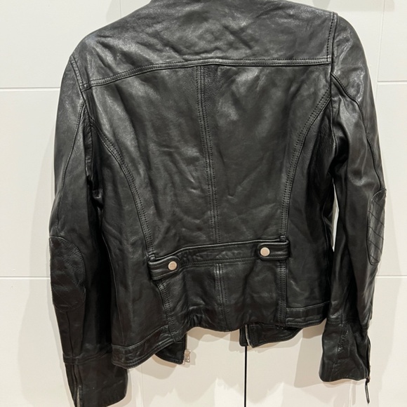 Vintage Soft Leather Jacket Size M - Picture 4 of 5